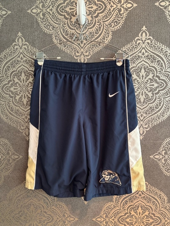 Nike Other - Nike Navy Blue Athletic Shorts with White Drawstring PITT Panthers